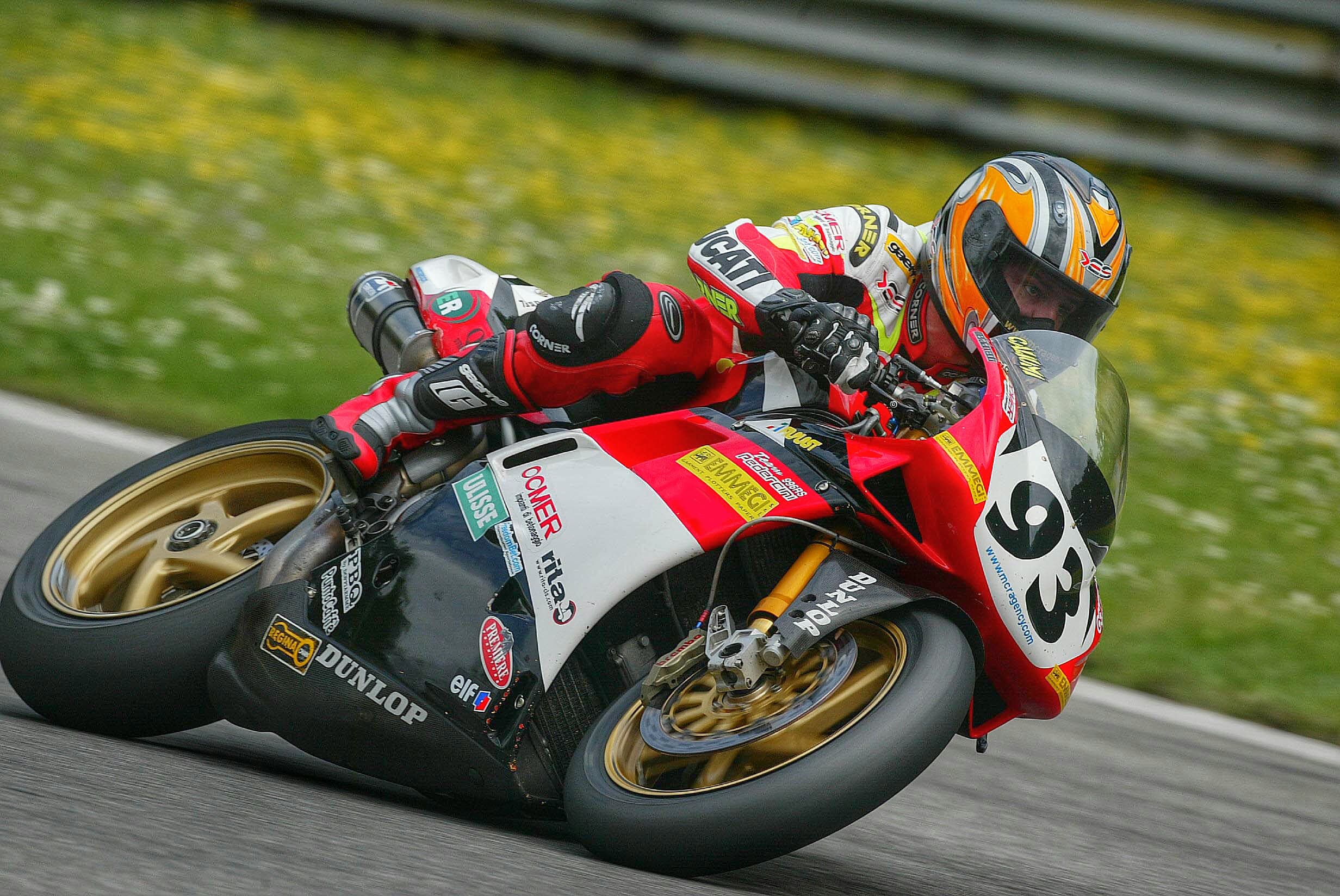 Cristian Caliumi in pista